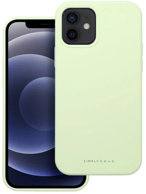 Roar Cloud-Skin Case - for iPhone 12 Light green