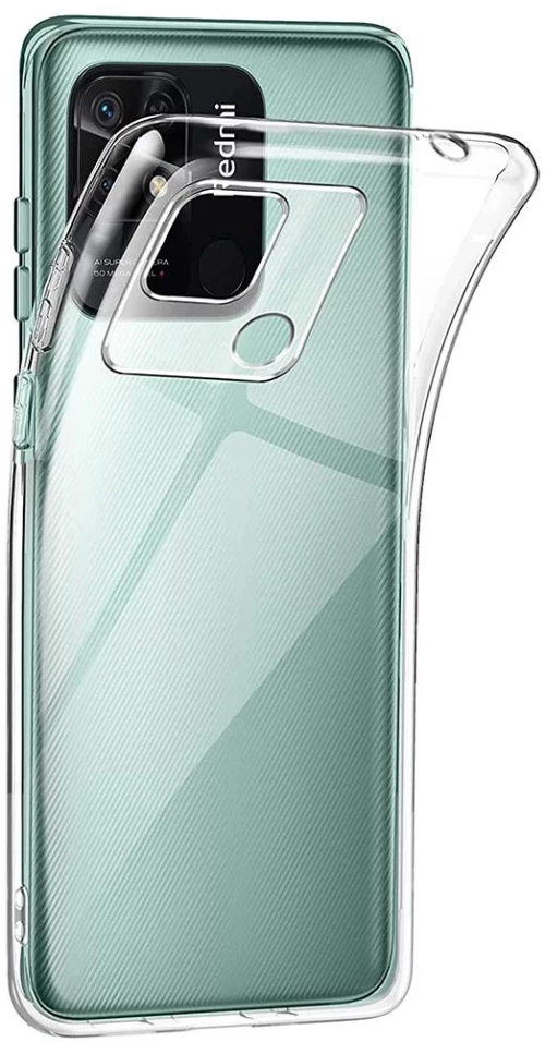 BACK CASE ULTRA SLIM 0,5 mm forXiaomi Redmi 10C transparent
