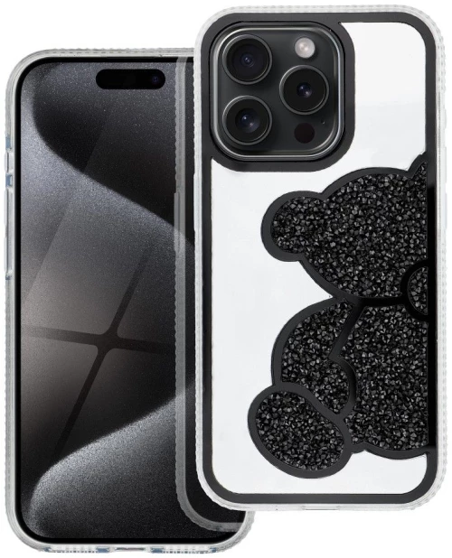 TEDDY BEAR Case for IPHONE 15 Pro black