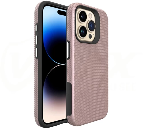 Vmax Triangle case for Samsung A14 4G / 5G rose gold