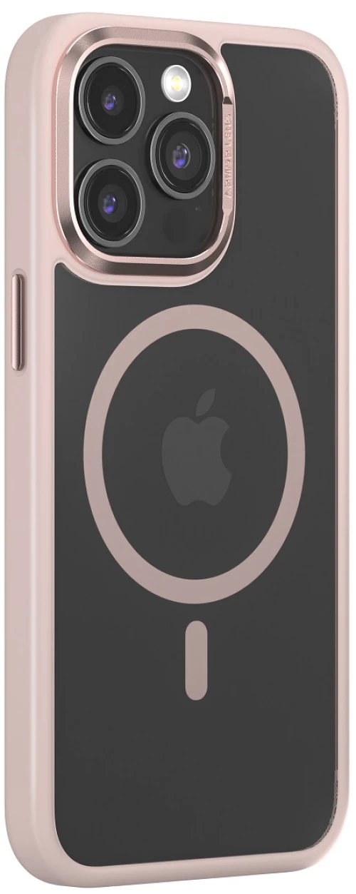 Comma case Joy Elegant Mag for iPhone 15 Plus pink