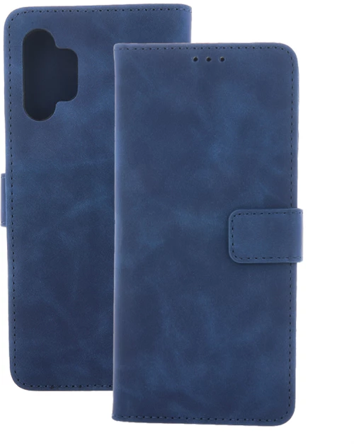 Smart Velvet case for Samsung Galaxy A55 5G navy blue