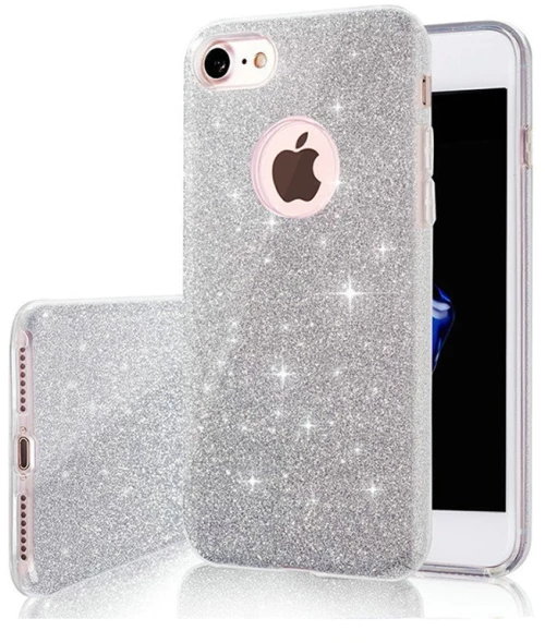 Glitter 3in1 case for Samsung Galaxy A52 5G / A52 4G / A52s 5G silver