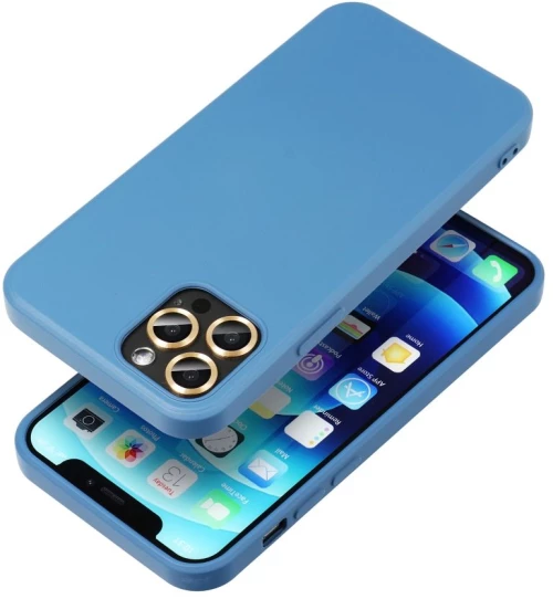 SILICONE case for IPHONE 16 Pro blue