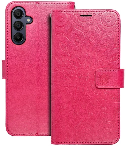 MEZZO Book case for SAMSUNG A15 4G / A15 5G mandala magenta
