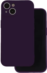 Silicon case for iPhone 16 6,1" plum