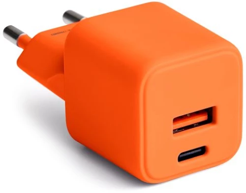 COLORUM wall charger USB-A + USB-C PD 30W CLS30-AC-10 xOrange
