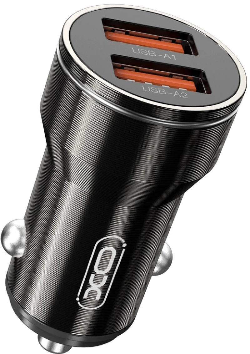 XO car charger CC48 2x USB 2,4A black
