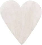 Παιδικό Χαλί BOUND WHITE HEART MADI Homeware 120 x 120 εκ.