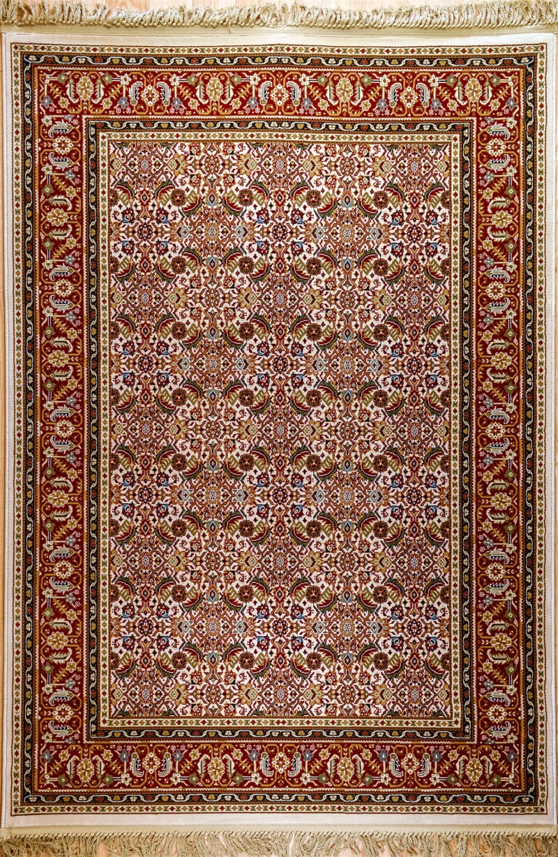 ΧΑΛΙ ORIAN 1180/Cream Red - Klonaras Home Fashion 067cmx210cm