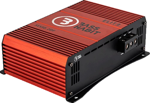 Bass Habit Ενισχυτής 2 channel Class D 1 ohm Bass Habit SPL Elite SE550.2DF
