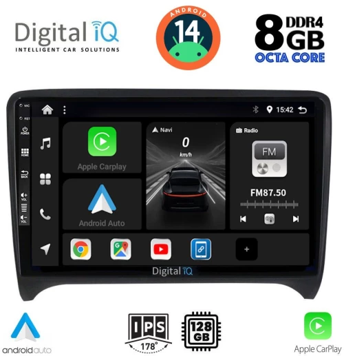 DIGITAL IQ BXF 7009_CPAA (9inc) MULTIMEDIA TABLET for AUDI TT  mod. 2007-2015