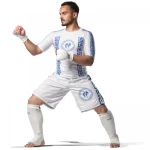 Rashguard Παγκρατίου Olympus Λευκό/Μπλε