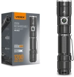 Videx A105Z Επαναφορτιζόμενος Φακός Χειρός 1200LM IP44