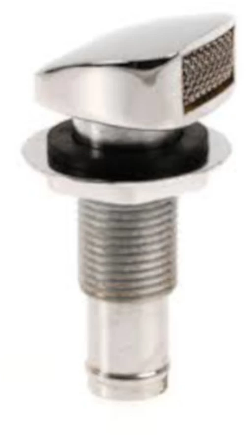 Εξαεριστικό Inox Ίσιο - 19mm