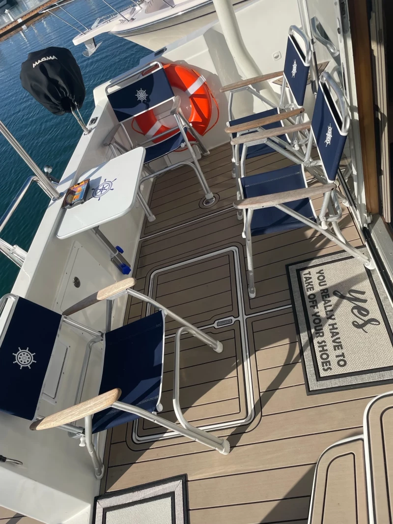 Forma Marine - Βάση Τραπεζιού Αλουμινίου Πτυσσόμενη και Ρυθμιζόμενη (S2000)