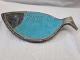 Διακοσμητικό Κεραμικό Ψάρι Μεγάλο 34x20.5cm - Μπλε