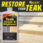 Star Brite One Step Teak Cleaner & Brightener Καθαριστικό & Γυαλιστικό Teak 1lt