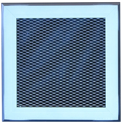 Ορθογώνια περσίδα τζακιού με Πλέγμα 200x125mm / 2012.1