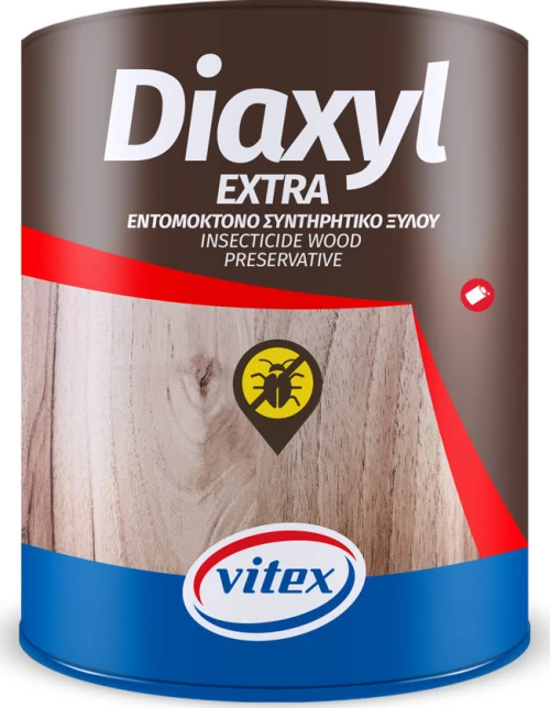 VITEX Diaxyl Extra Συντηρητικό Ξύλου Διαλύτου - 750ml
