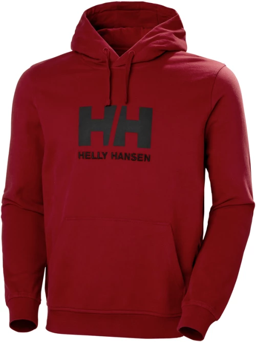 Helly Hansen Φουτερ Logo Hoodie Oxblood