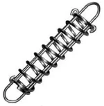 Ελατήριο Inox - Φ11 x L380mm