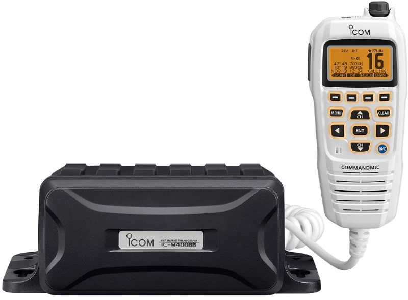 Icom VHF Marine Transceiver GMDSS Black Box Πομποδέκτης ClassD IC-M400BB