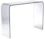 GLASSER Κονσόλα Διάφανο Γυαλί 12mm