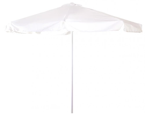 Ομπρέλα Στρογγυλή  Λευκή 250cm