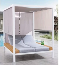 Fiorella Daybed Αλουμινίου Λευκό