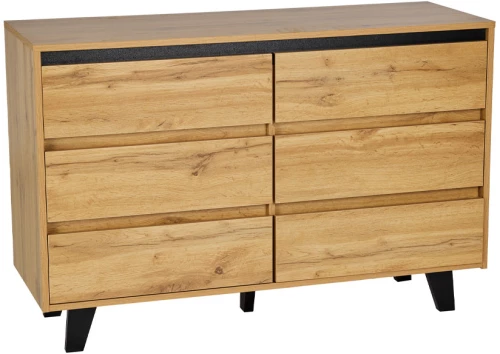 ARABICA ΚΟΜΟΤΑ SONOMA ΜΑΥΡΟ 110x40xH73cm