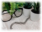 Βραχιόλι Ατσάλι 304, 21cm, αλυσίδα, Ασημί, 2012-138A | Karma Fashion