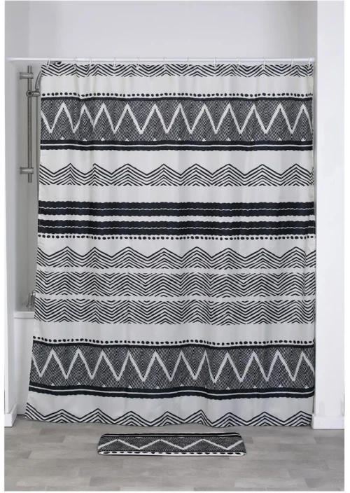 Κουρτίνα μπάνιου Polyester 180Χ200 lodge