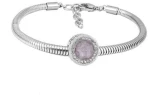 Ατσάλινο βραχιόλι με charm (B3263)