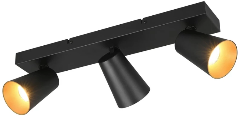 Φωτιστικό Σποτ Trio Lighting SHARP 817100332 Μαύρο Ματ (Black Mat)