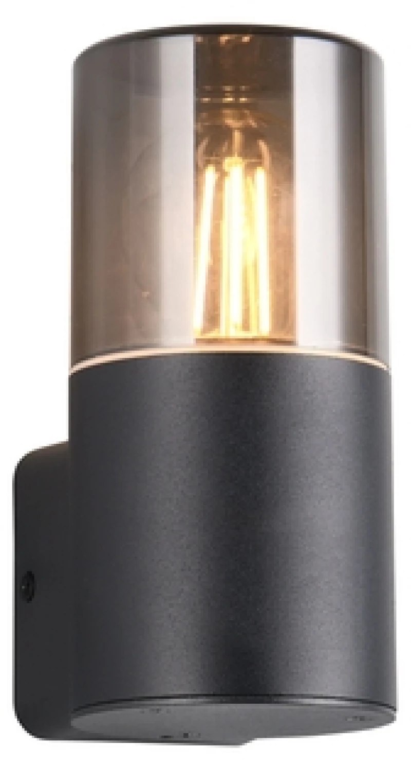 Φωτιστικό Επίτοιχο Trio Lighting HOOSIC 224060132 Μαύρο Ματ (Black Mat)