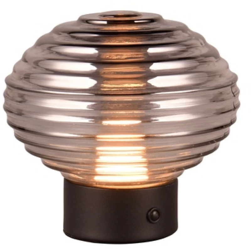 Φωτιστικό Επιτραπέζιο Reality Lighting -RL EARL R57771154 Μαύρο Ματ (Black Mat) 3000K