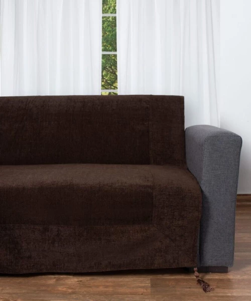 ΡΙΧΤΑΡΙΑ 1307 (180cm x 180cm) ΚΑΦΕ Silk Fashion