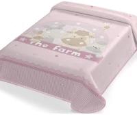 ΚΟΥΒΕΡΤΑ ΙΣΠΑΝΙΑΣ ΚΟΥΝΙΑΣ 110X140 BELPLA STER 664 PINK