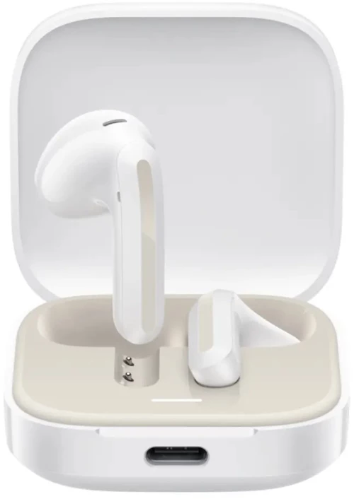 Wireless Bluetooth Xiaomi Redmi Buds 6 Active BHR8391GL Bluetooth v5.4 IPX4 με Noise Cancellation Λευκά