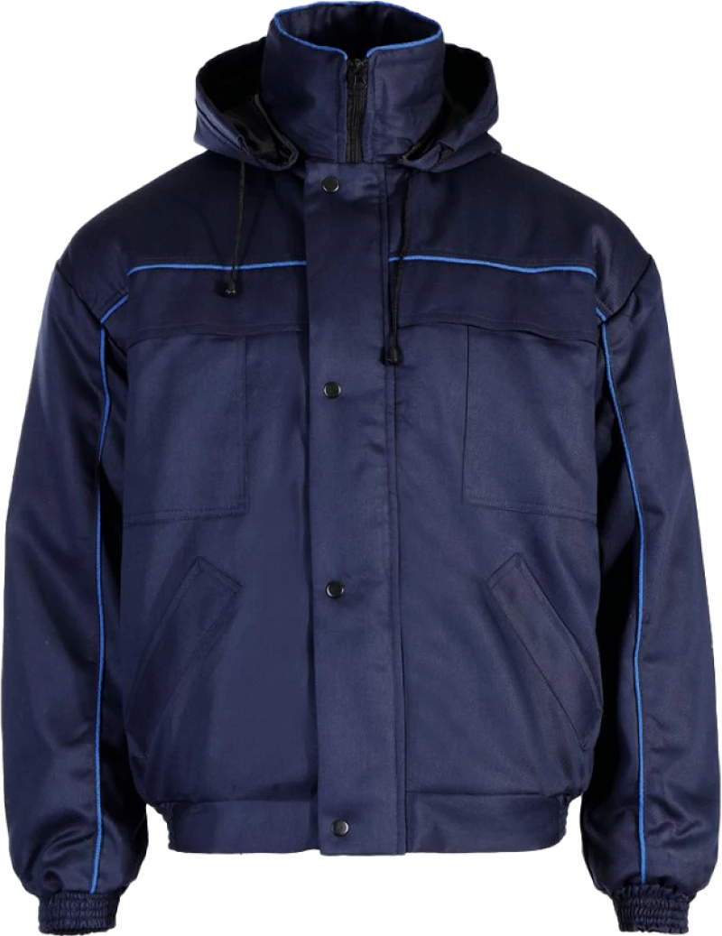 Βαμβακερό Μπουφάν Εργασίας Ψύχους Μπλε - Zeta5 Cotton Jacket Blue