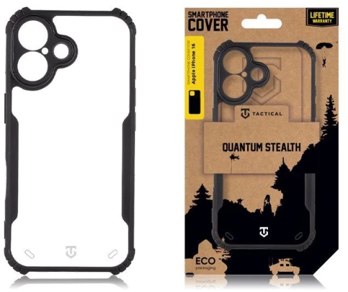 Tactical® Quantum Stealth Θήκη για iPhone 16- Clear/Black