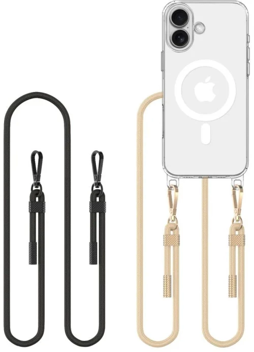 Tech-Protect® Flexair Chain MagSafe Θήκη για iPhone 16- Black/Taupe