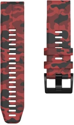 Λουράκι Camouflage για Garmin Fenix 5/6/6 Pro/7/8 (47mm)-Red OEM