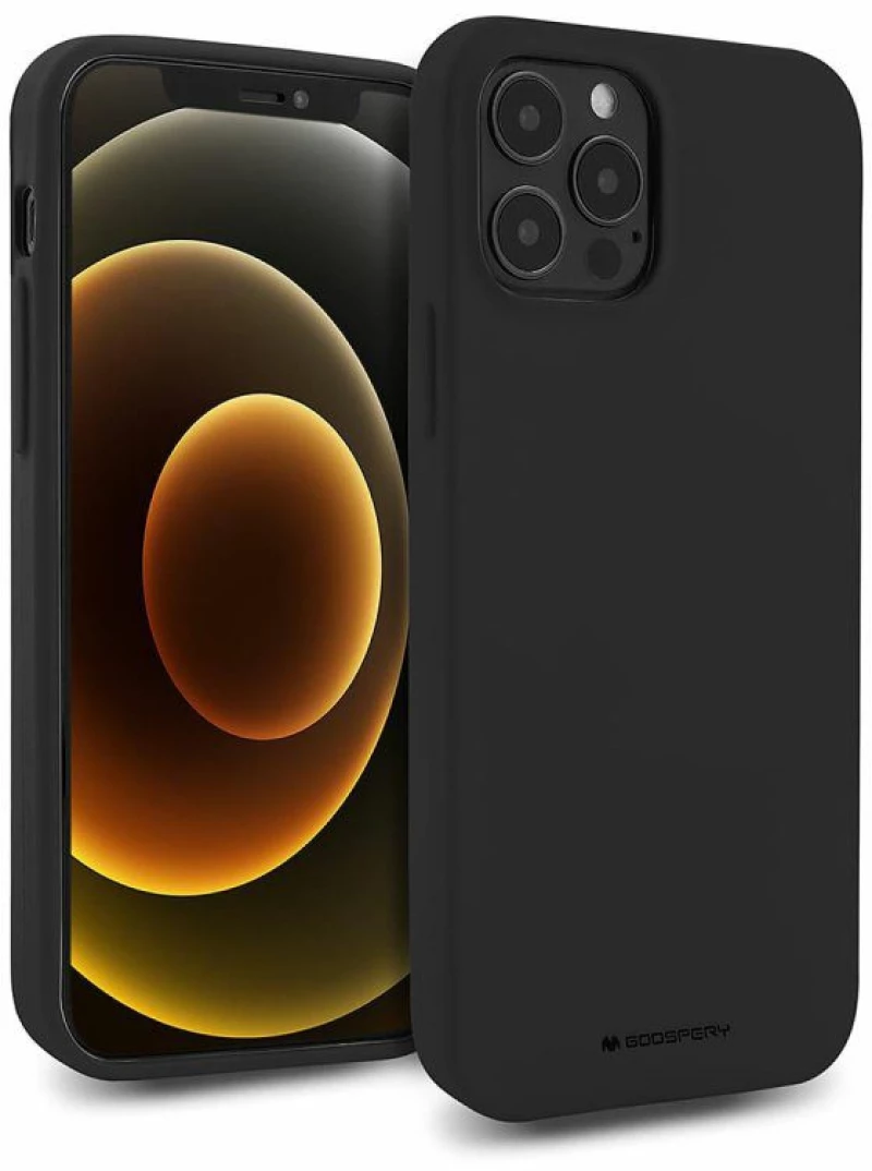 Mercury® Soft Jelly Θήκη Σιλικόνης για iPhone 13/14- Black