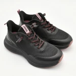 Sneakers Γυναικεία Jeep JL42550A 296 Lime σε microfiber μαύρα