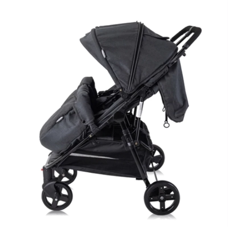 Καρότσι διδύμων Duo Lorelli Black 10021542305