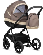 Πολυκαρότσι 2 Σε 1 Buba Zaza 2  Coffee Brown 024 Με Καλαθούνα