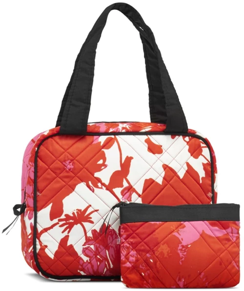 Karen Danmark - 2-piece Karen toilet bag set with handle / Beauty
