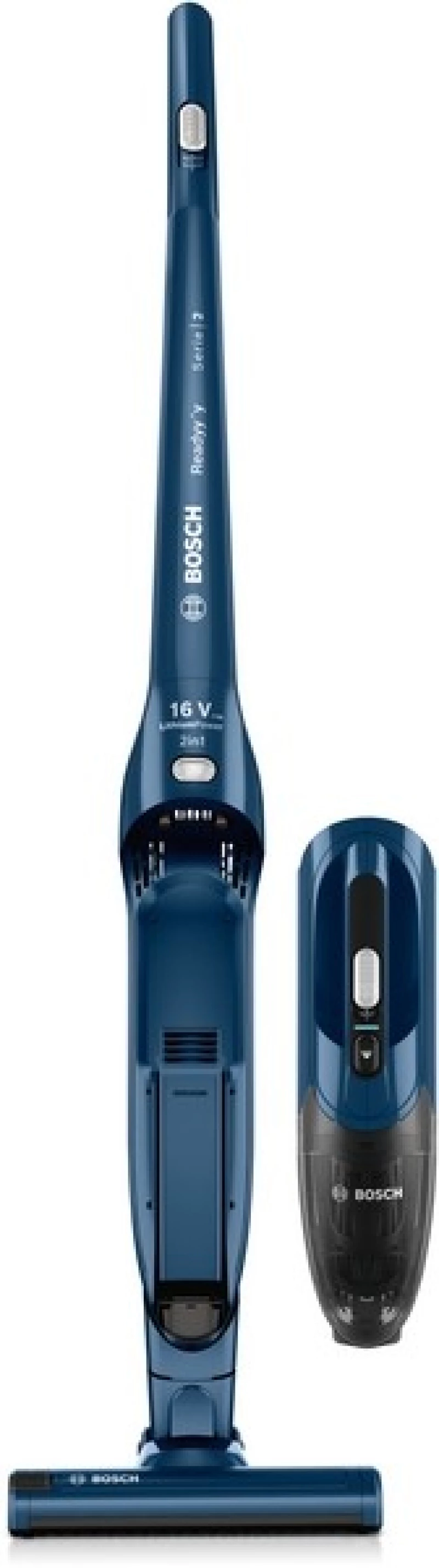 Bosch - Cordless Stick Vacuum Cleaner 2in1 16v Blue (BBHF216) / Home and Kitchen